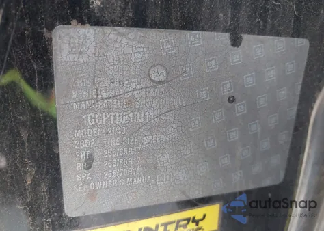 2018 Chevrolet Colorado Z71 z USA, uszkodzony, nr VIN 1GCPTDE10J1109407